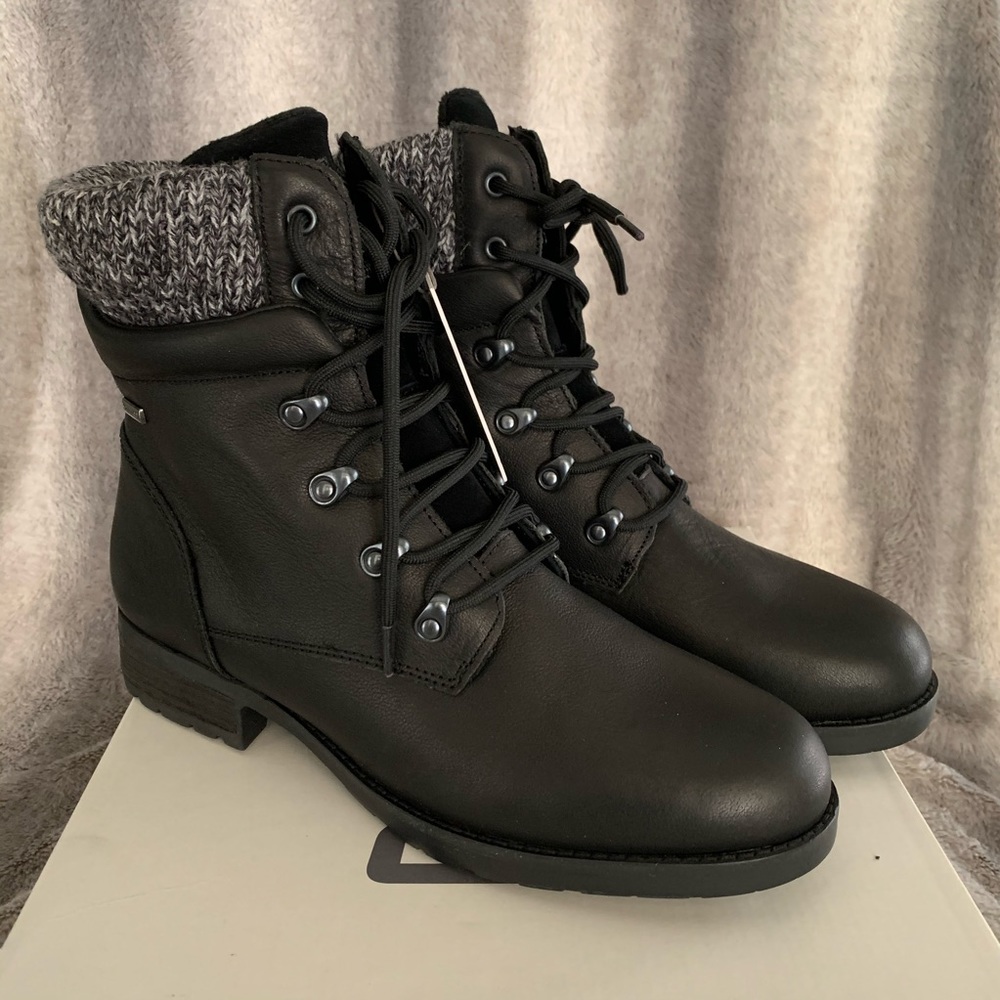 Cougar Derry Waterproof Hiking Combat Boots Black